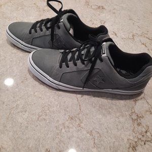 Converse EL Distrito Canvas Low TOP Sneaker Gray on Gray Size 13